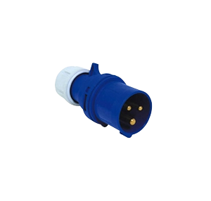 Industrial plug and socket